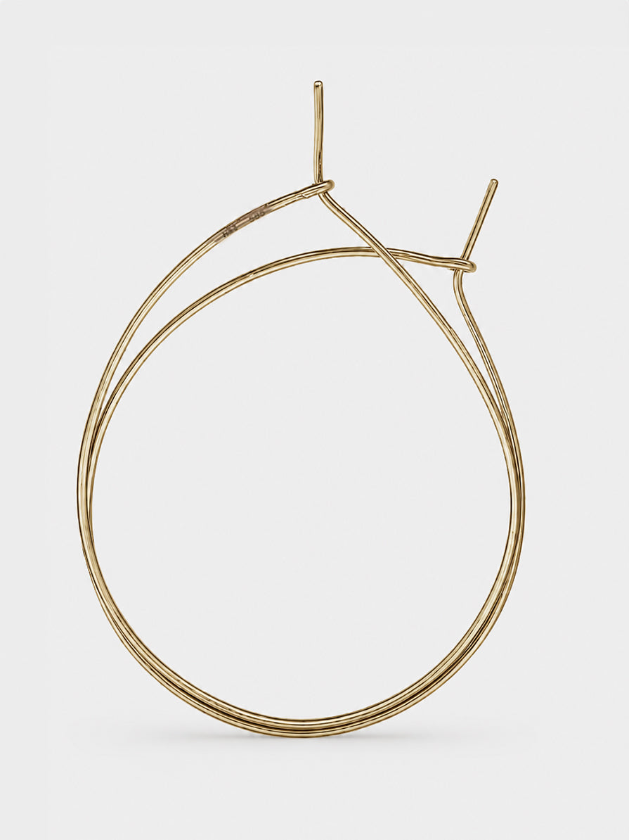 Wire Hoop Earrings