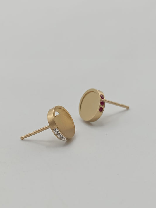 Moon Phase Earrings