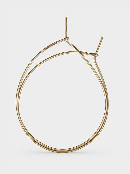 Wire Hoop Earrings